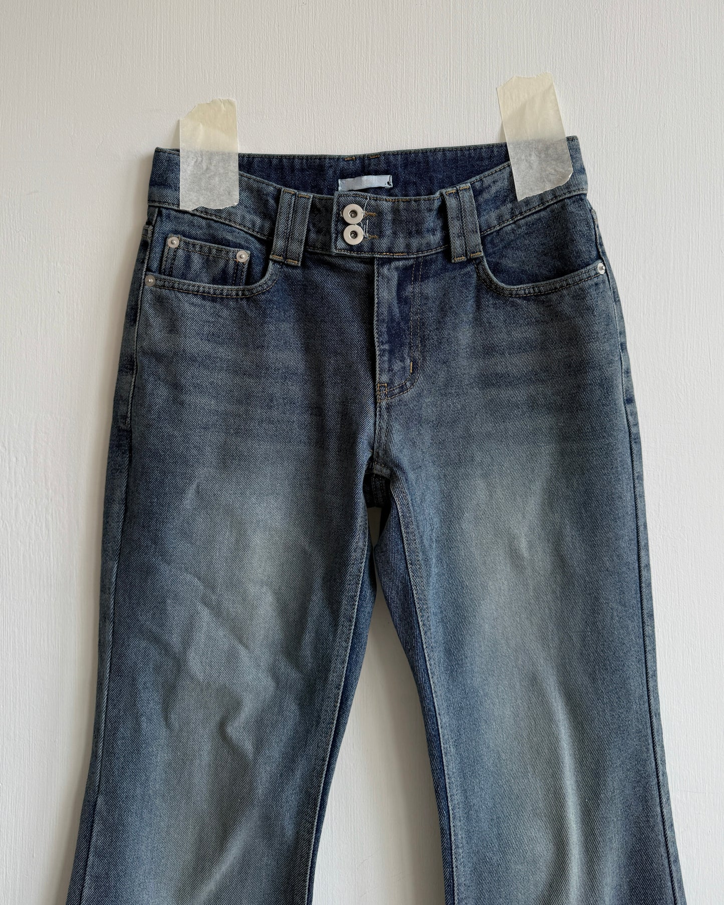 JN067 Low Waist Bootcut Denim