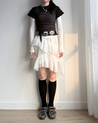 TP565 Many Heart TEE - White | Gray | Black