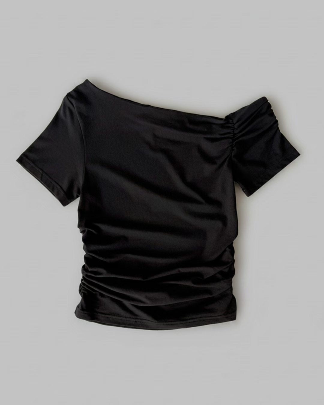 TP596 Wrinkles Top - White | Black | Brick