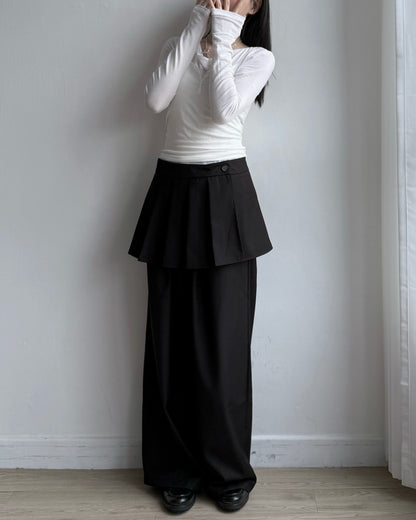 PT080 Wrap Pants - Khaki | Black