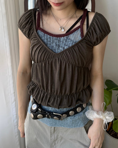 VT320 BlingBling Vest - Blue | Green | Beige