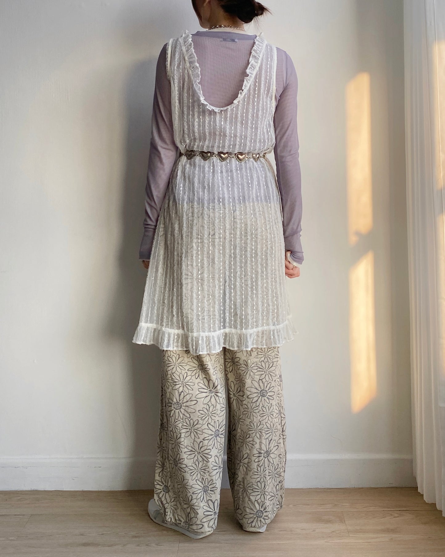 現貨 DS265 Lace Sheer OPS - Ivory