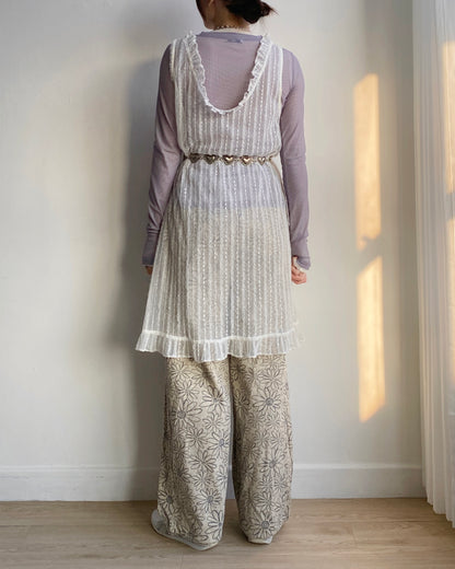 現貨 DS265 Lace Sheer OPS - Ivory
