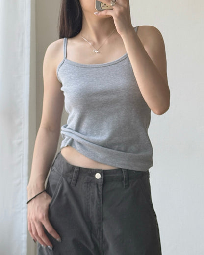 VT317 Basic Ribbed Vest - (6colour)