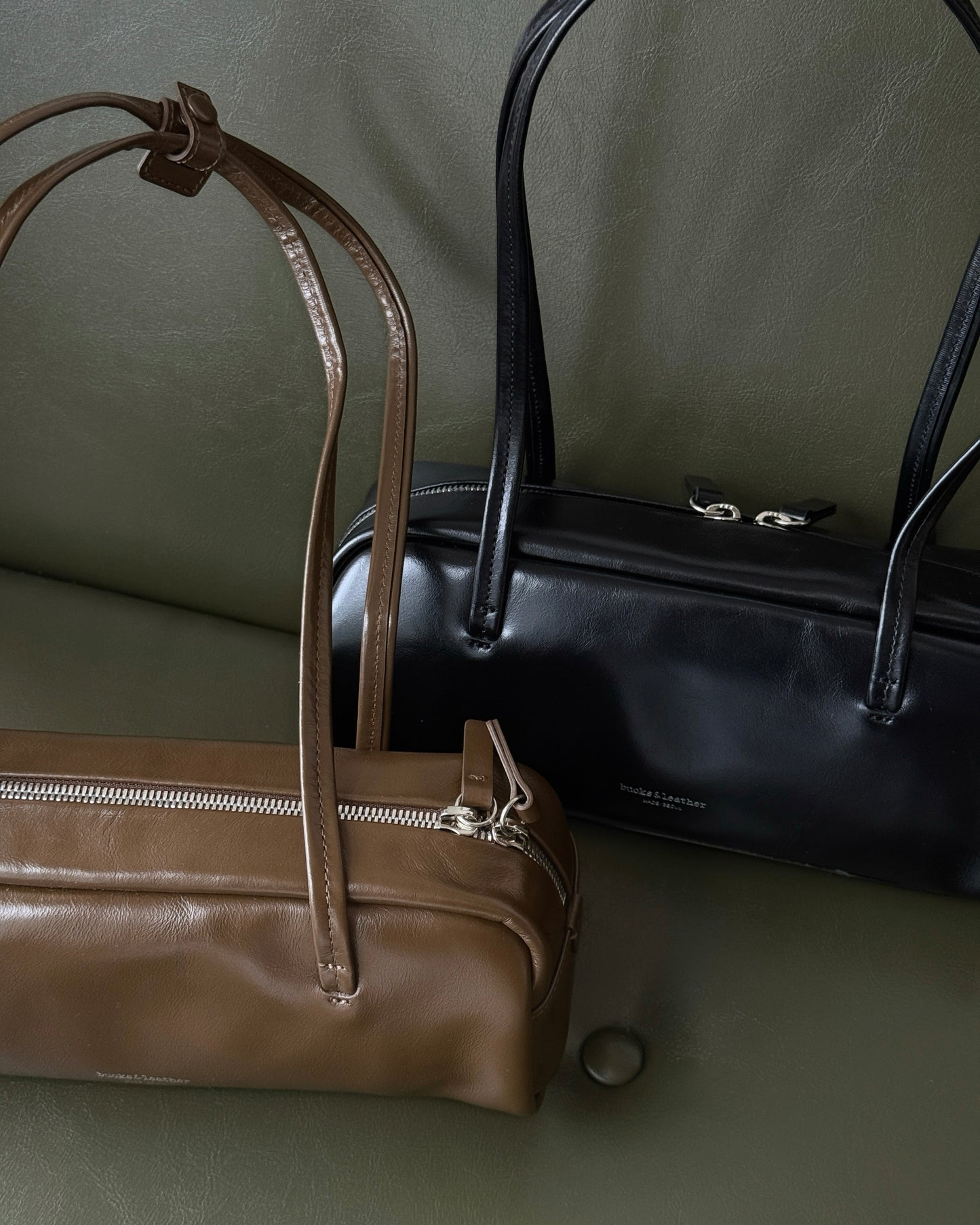 🤎限定優惠 BU001 Bucks&leather Mini Baguette Bag