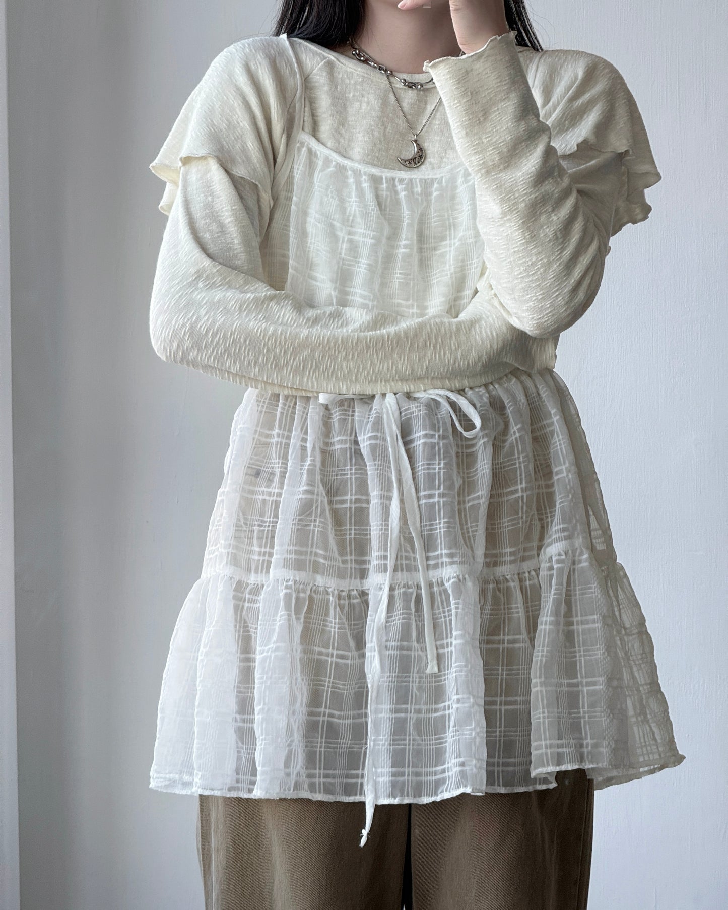 TP540 Casual TEE - Gray | Ivory | Black