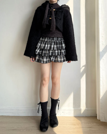 🐏 早鳥限定優惠 JK041 Eve Wool Jacket - Ivory | Black