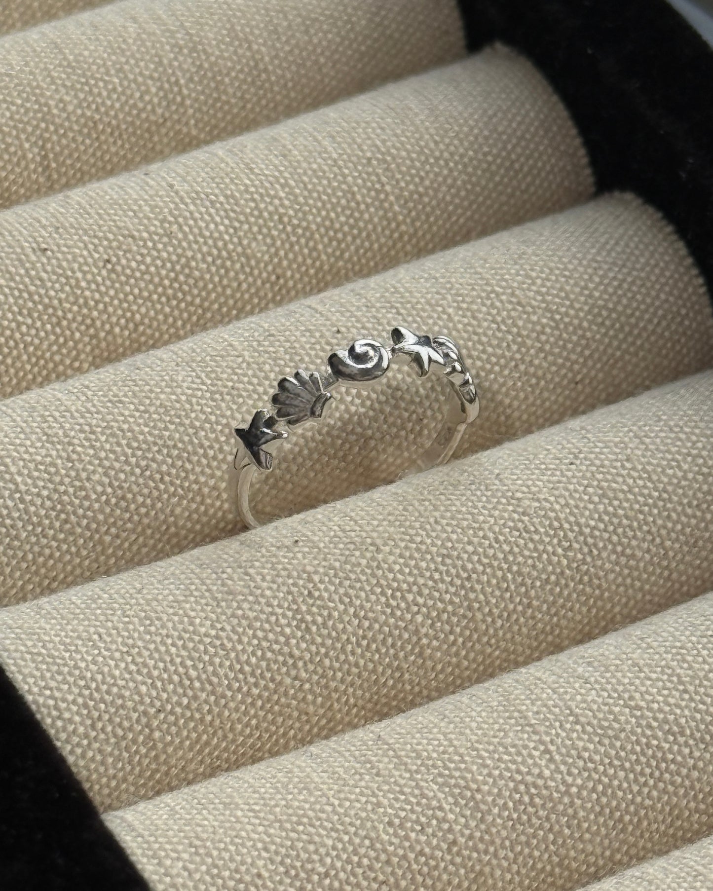 KA418 Seashell S925 Ring