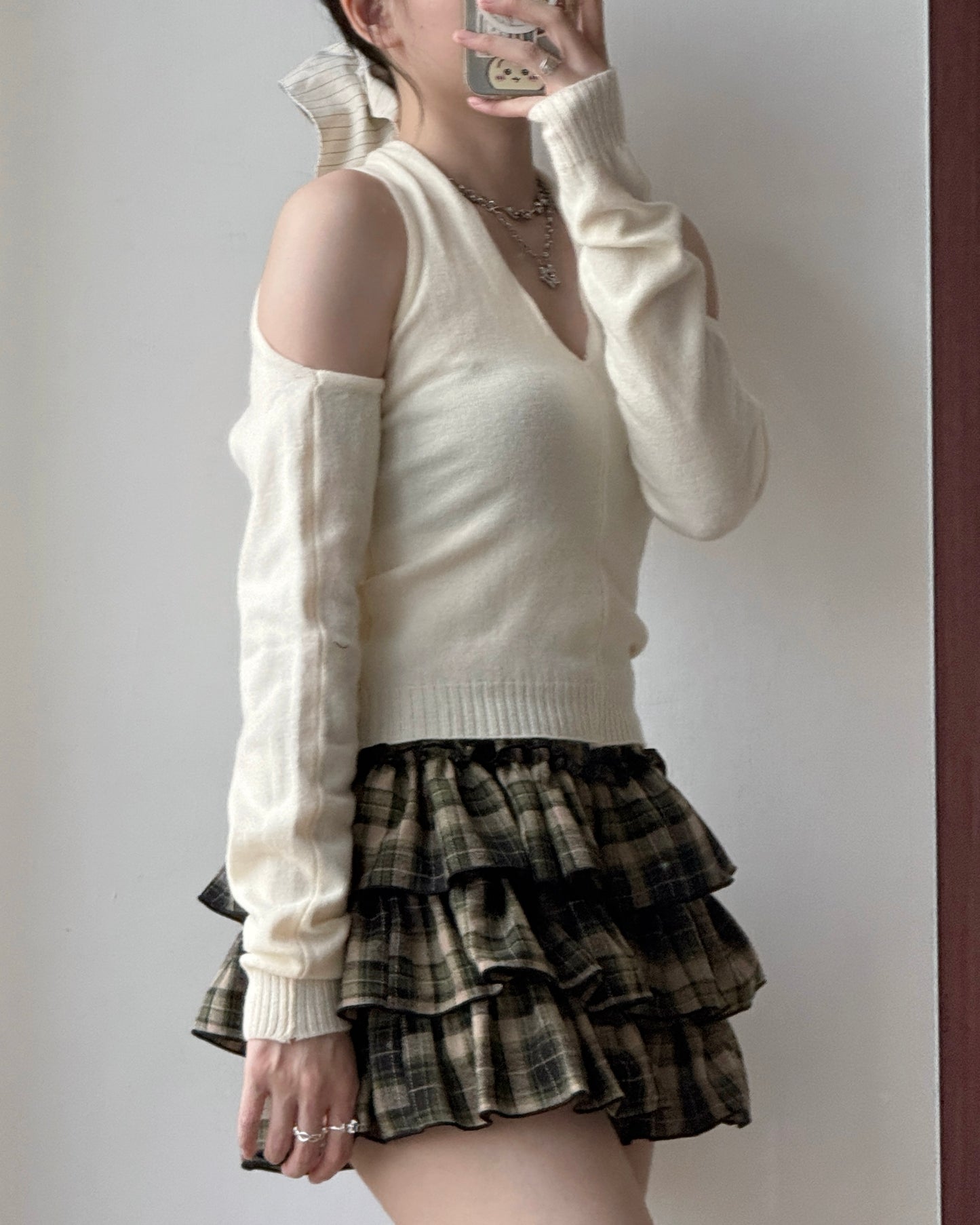 TP544 Dual Bolero Knit - Gray | Ivory | Black