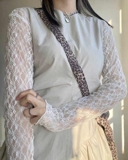 現貨 TP491 Lace Top - White | Black