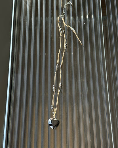 KA357 Handmade Sumsum Necklace - Ivory