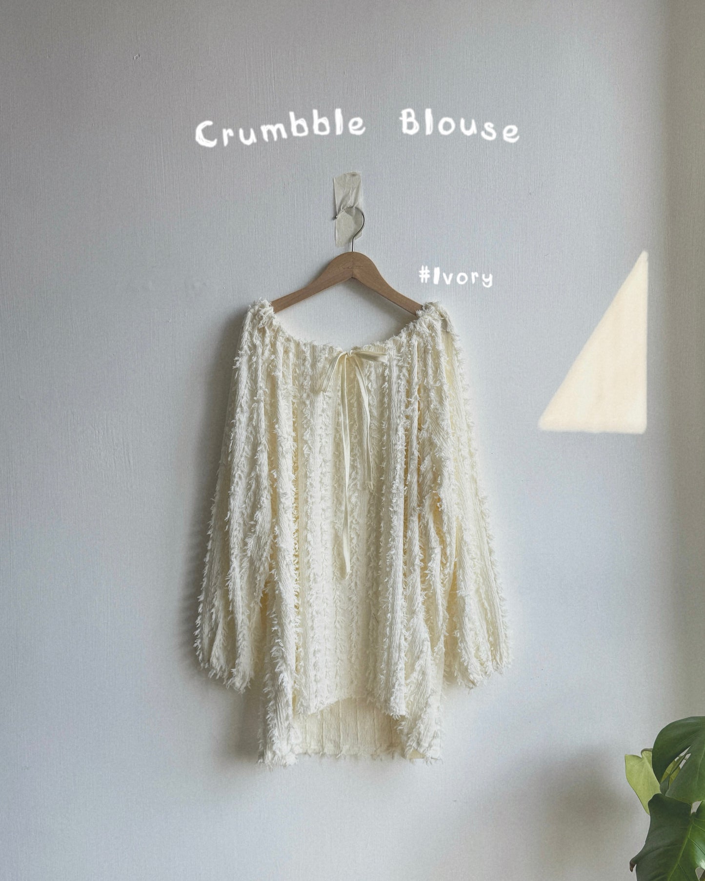 TP573 Crumbble Blouse - Khaki | Black | Ivory