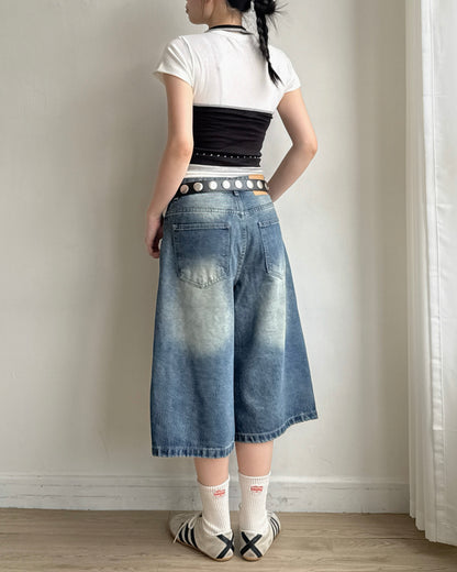 JN066 Bermuda Denim - Light Blue | Blue | Denim