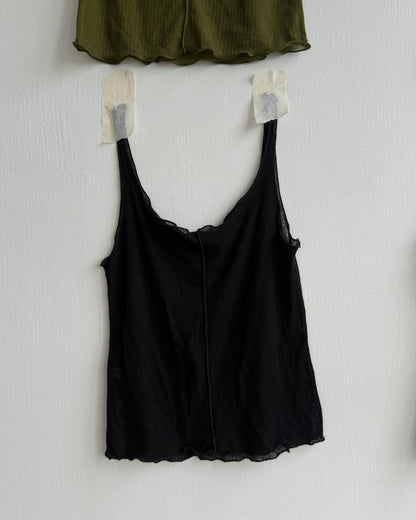 VT290 Sheer Vest - Khaki | White | Black | Blue