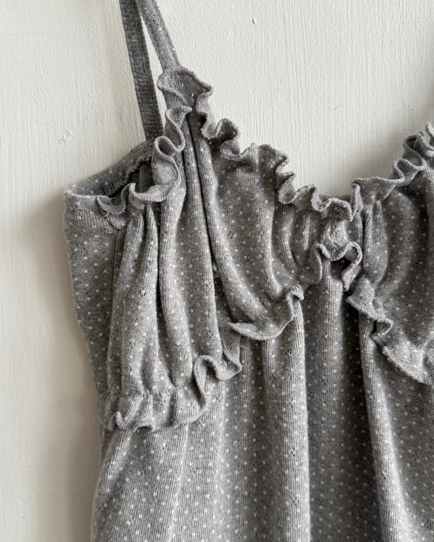 VT284 DotDot Vest - White | Gray