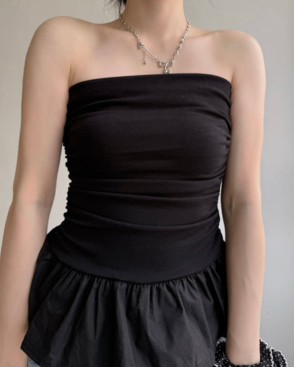 TP593 Bubble Tube Top - White | Black | Gray