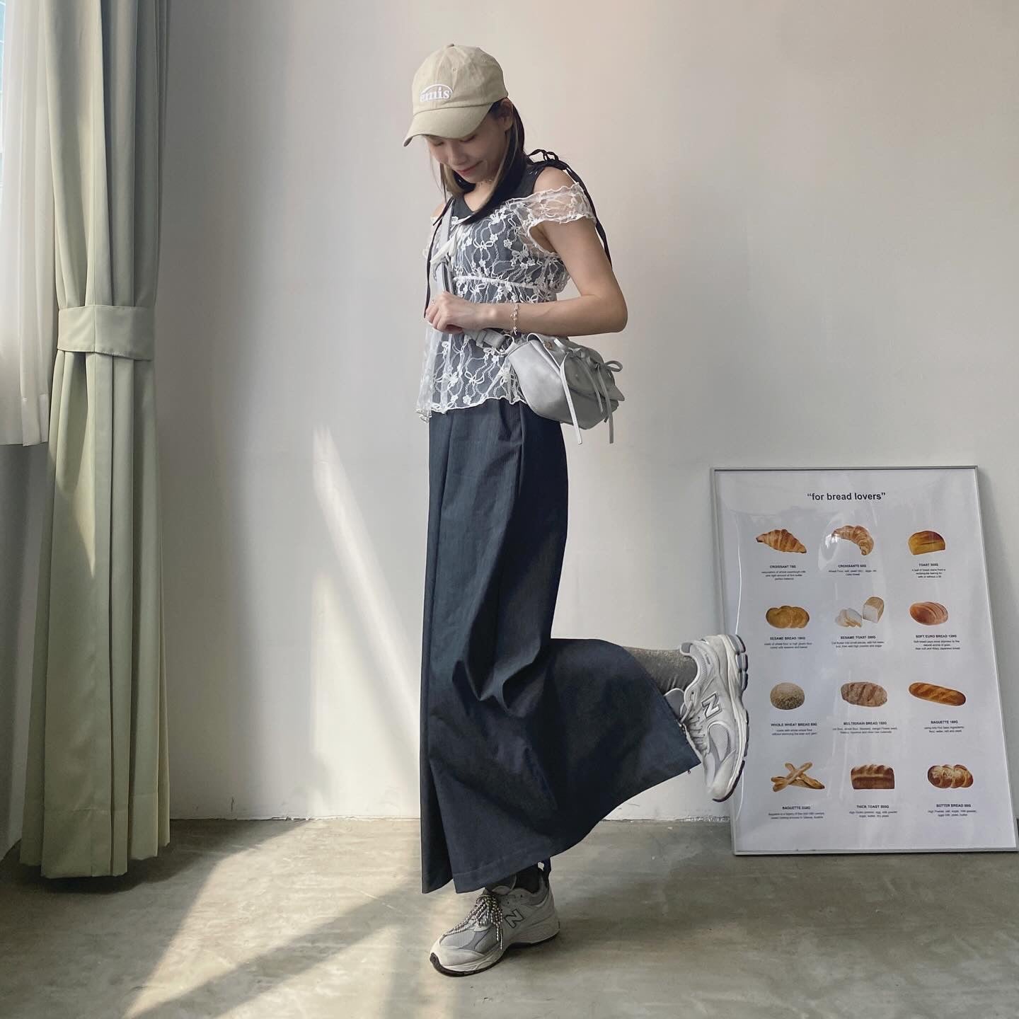 現貨 DS247 Ribbon Long OPS - Navy | White