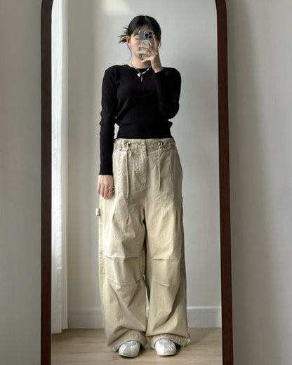 TP558 Ribbed Knit (Women) - Beige | Gray | Black