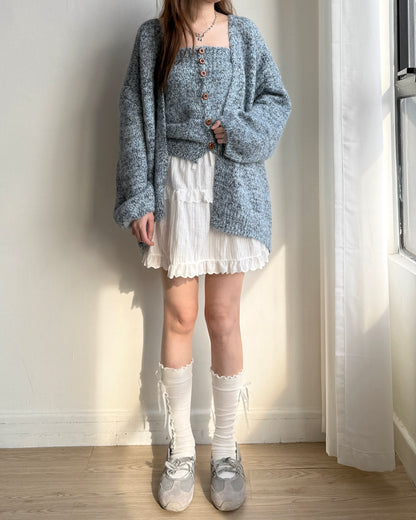 SK205 Tiered Skirt - White