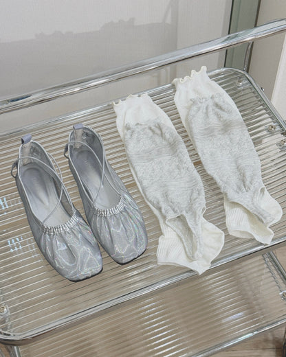 ✨早鳥限時優惠 SH027 Mesh See-Througth Soft Falt - Black | White | Gray