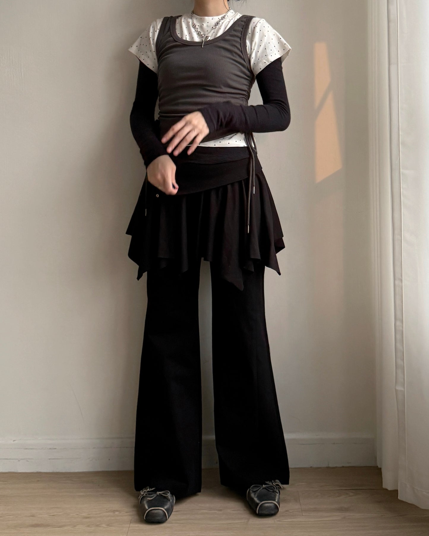 TP565 Many Heart TEE - White | Gray | Black