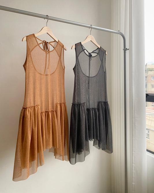 DS270 Sheer Ops - Black | Orange
