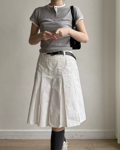 TP590 Layer QQ Top - Gray | White