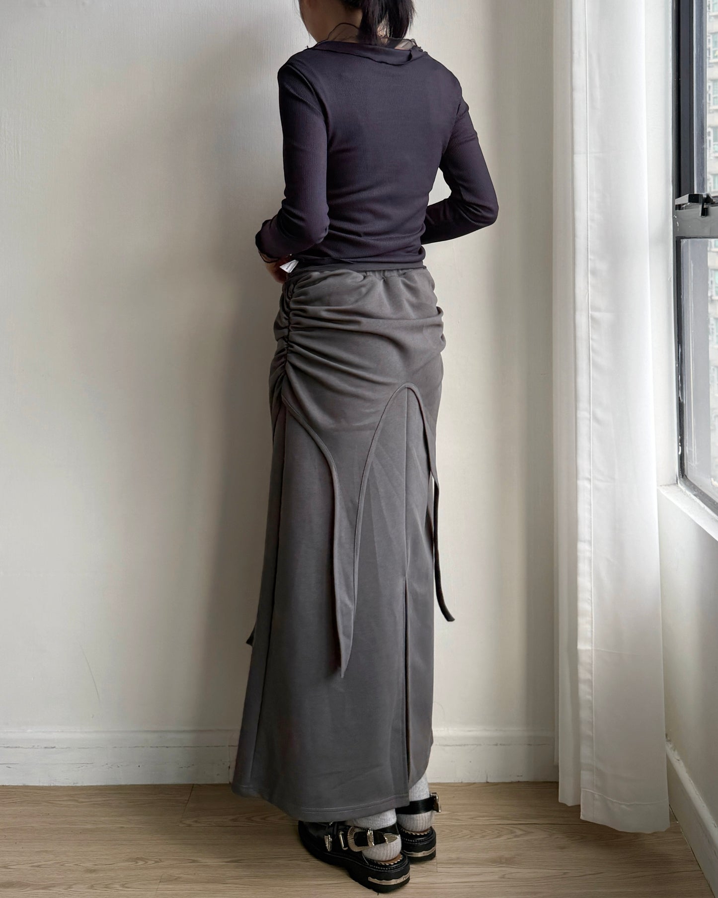 TP549 Twin Veil Set - Gray | Charcoal