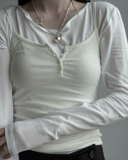 VT276 Teeny Vest - White | Gray | Khaki