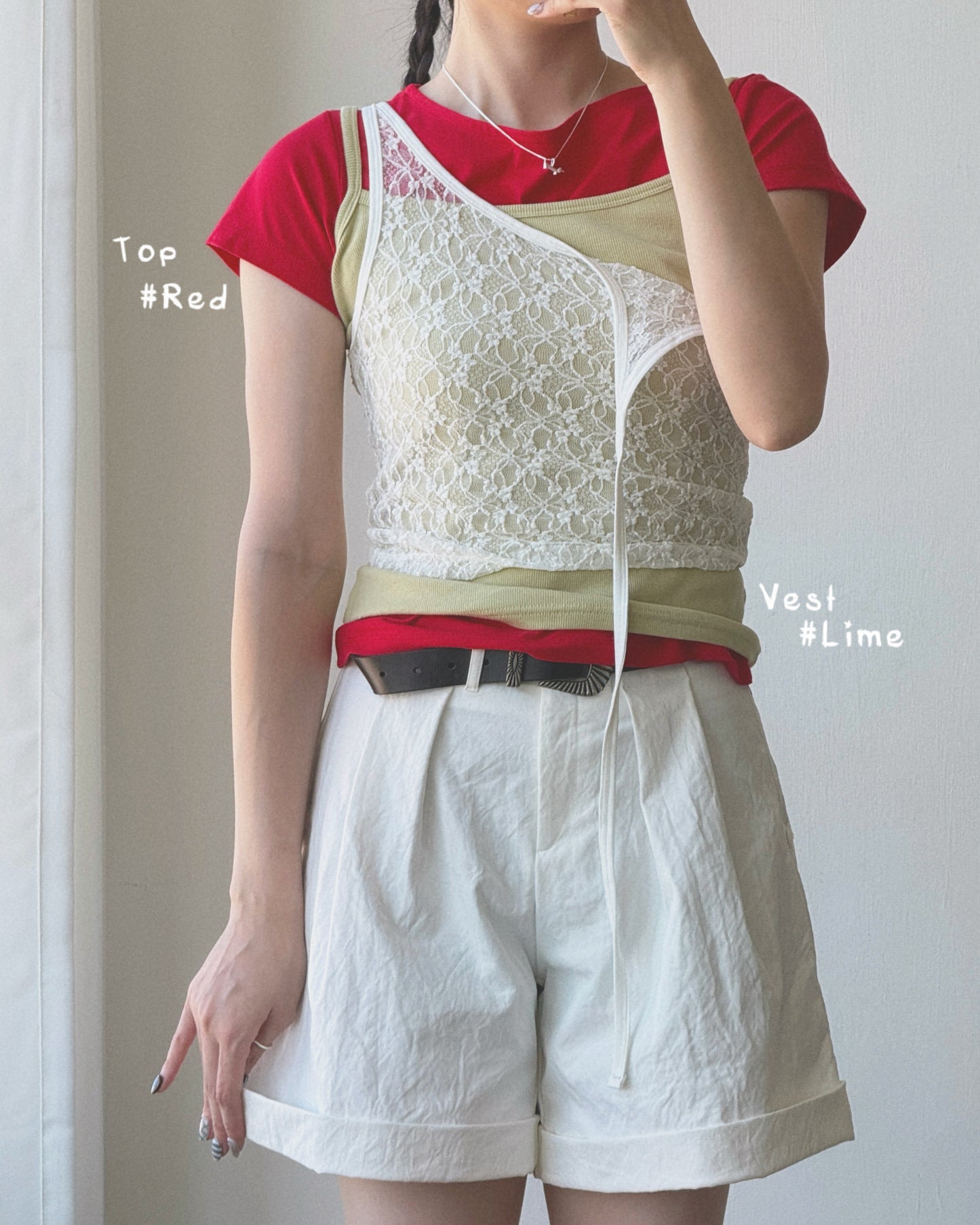 VT317 Basic Ribbed Vest - (6colour)