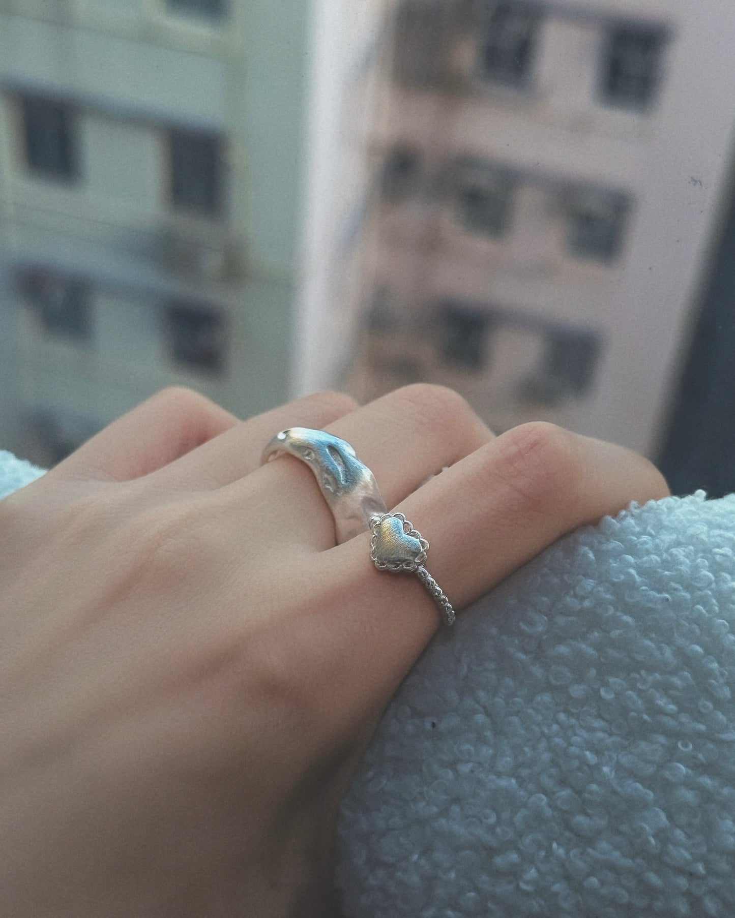 KA353 Nuts S925 Ring