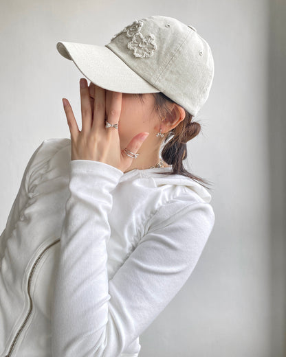 KA327 FAFA Cap - Ivory | Black