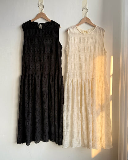 (🧨7-11/2限定優惠) DS287 DotDot Layer OPS - Ivory | Black