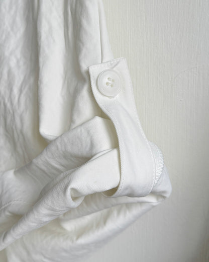 SP021 Roll-up Shorts - White | Black