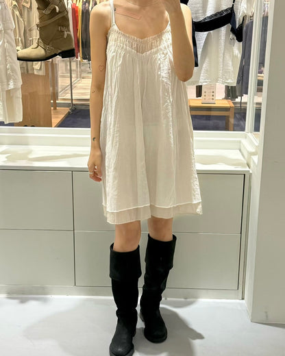 DS293 Minimalist Layered OPS - Ivory | Gray