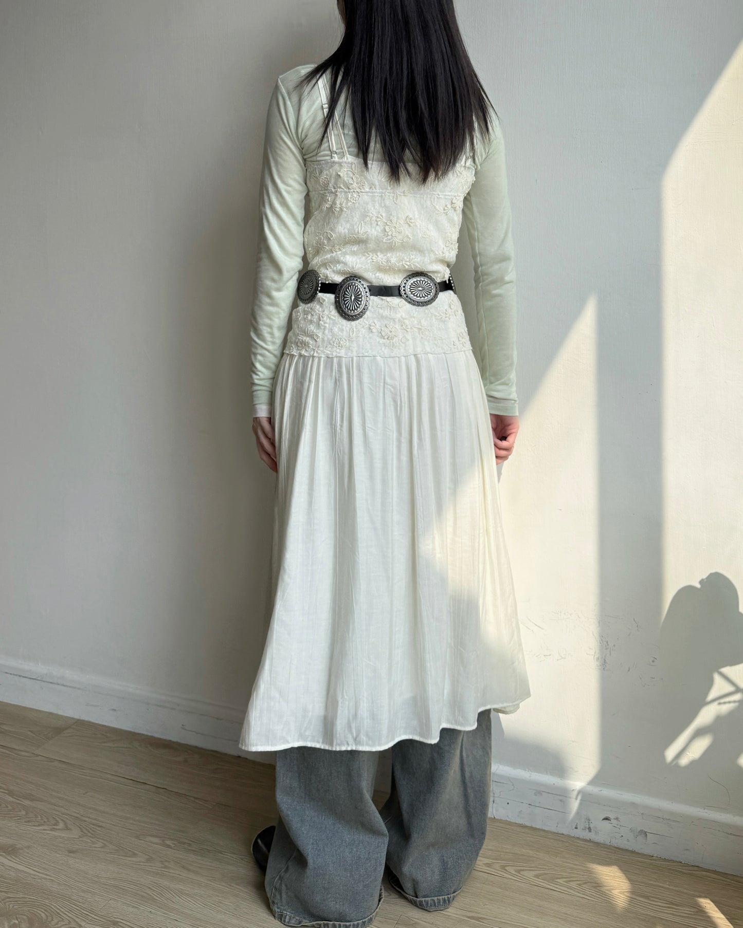 VT280 Lace Bustier - Ivory