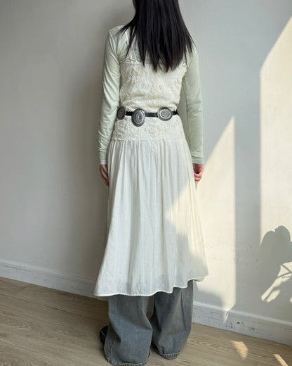 VT280 Lace Bustier - Ivory