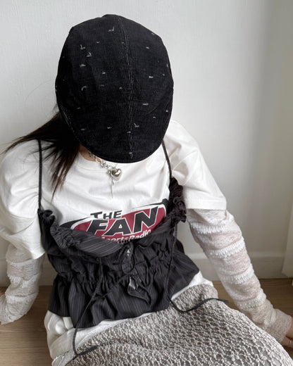 VT264 Eva Vest - Beige | Black