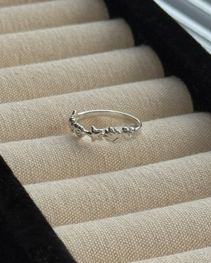 KA418 Seashell S925 Ring