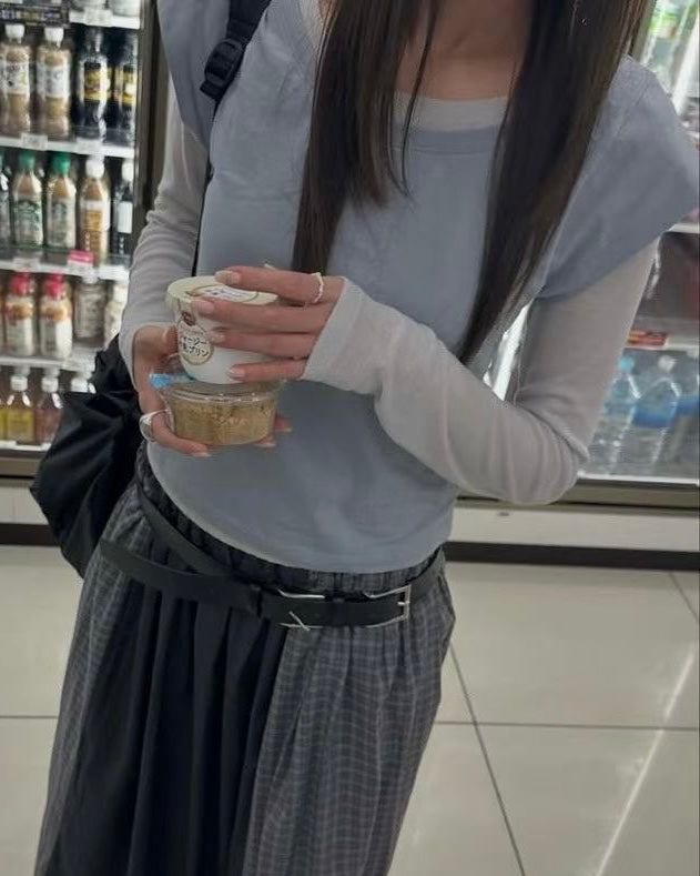 TP578 Edi Short TEE - White | Yellow | Pink | Gray | Blue | Khaki