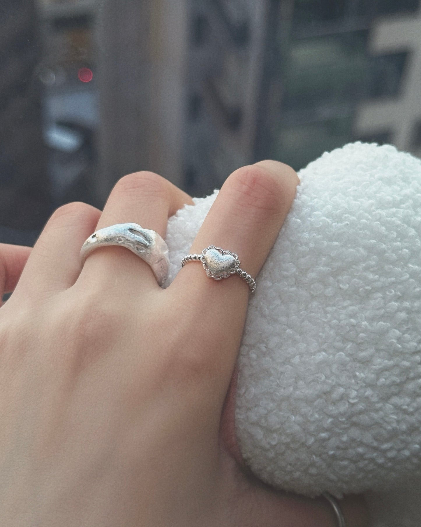 KA353 Nuts S925 Ring
