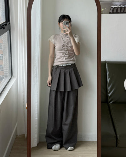 VT288 FaFa Layer Vest - White | Beige | Gray