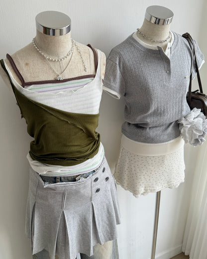 VT290 Sheer Vest - Khaki | White | Black | Blue