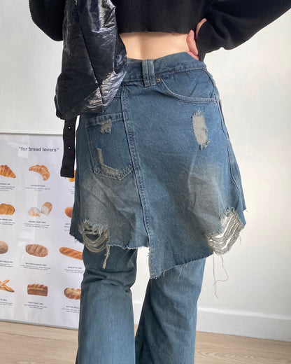 現貨 JN053 Bootcut Jeans - Navy
