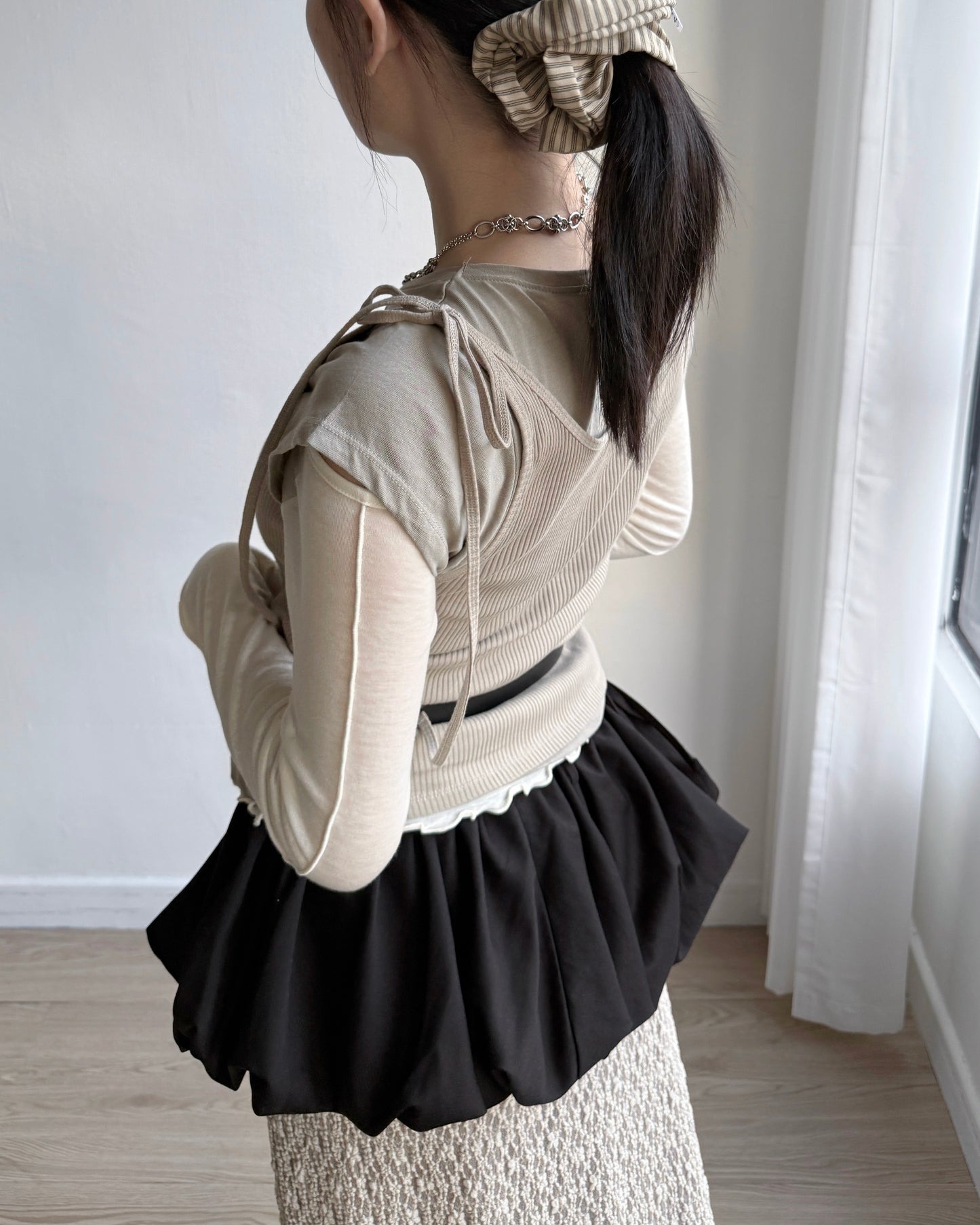 VT262 Must Have!!! Vest - Beige | Brown | Charcoal