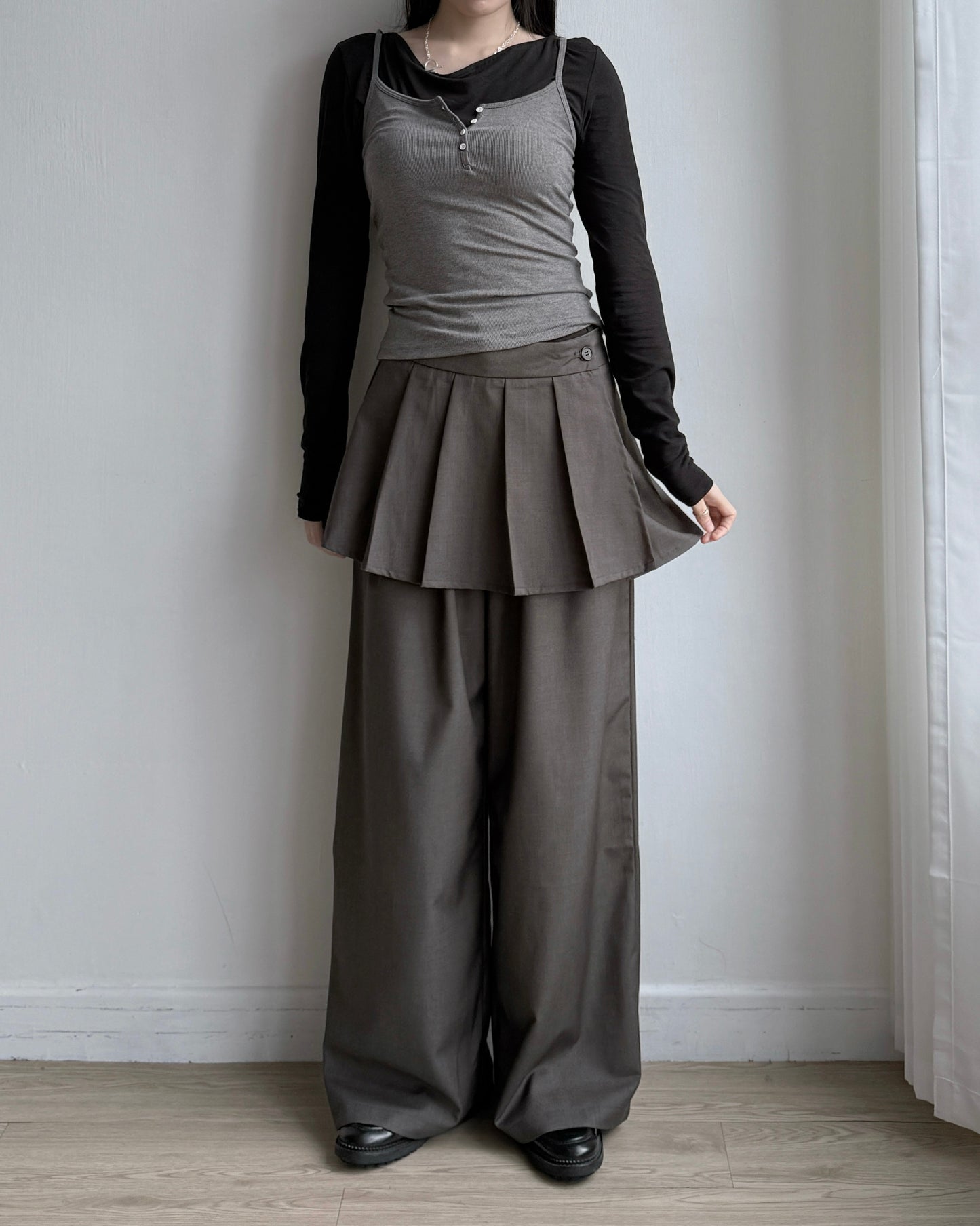 PT080 Wrap Pants - Khaki | Black