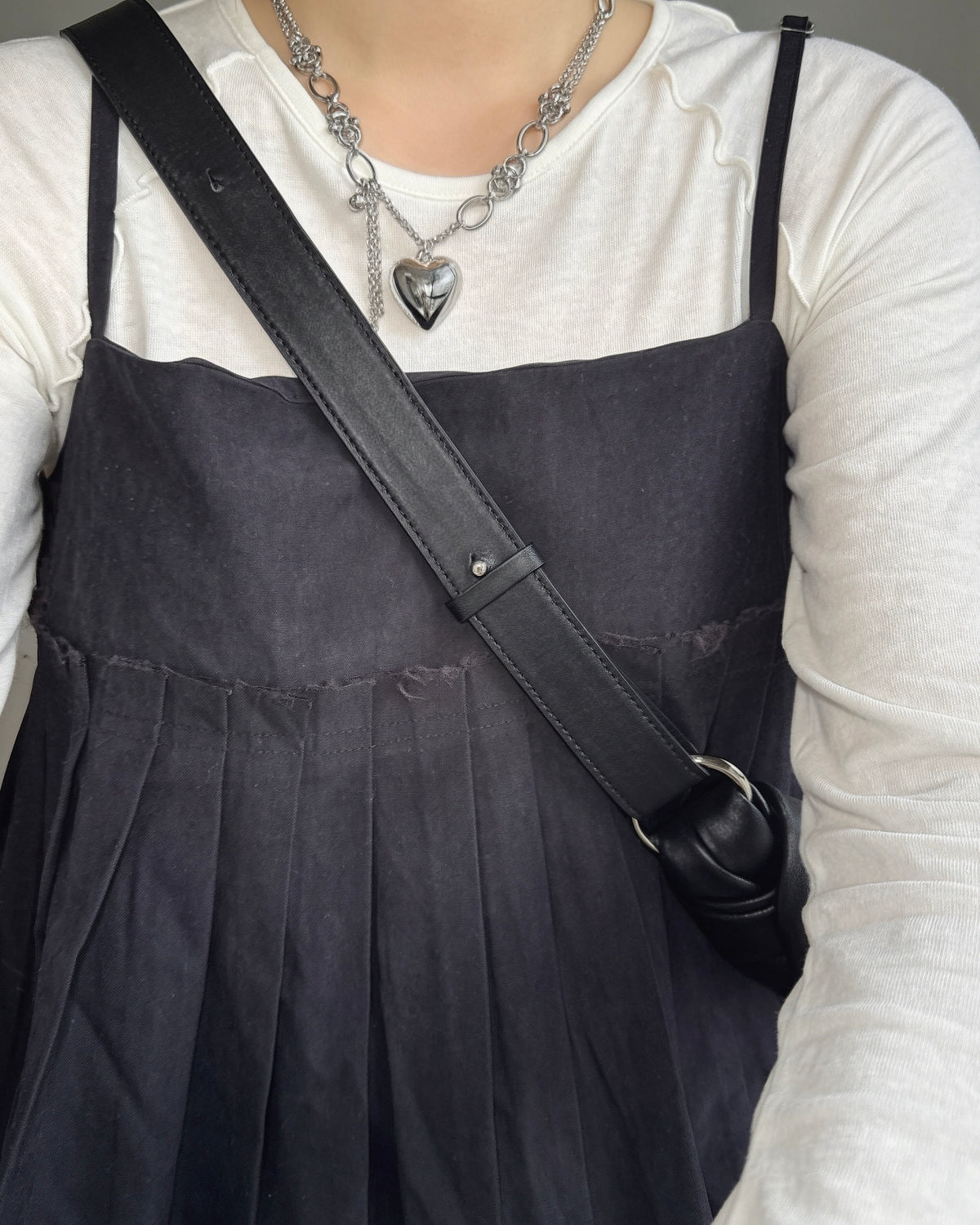 TP621 Lettuce Seam Long Sleeve - Ivory | Gray | Blue | Charcoal