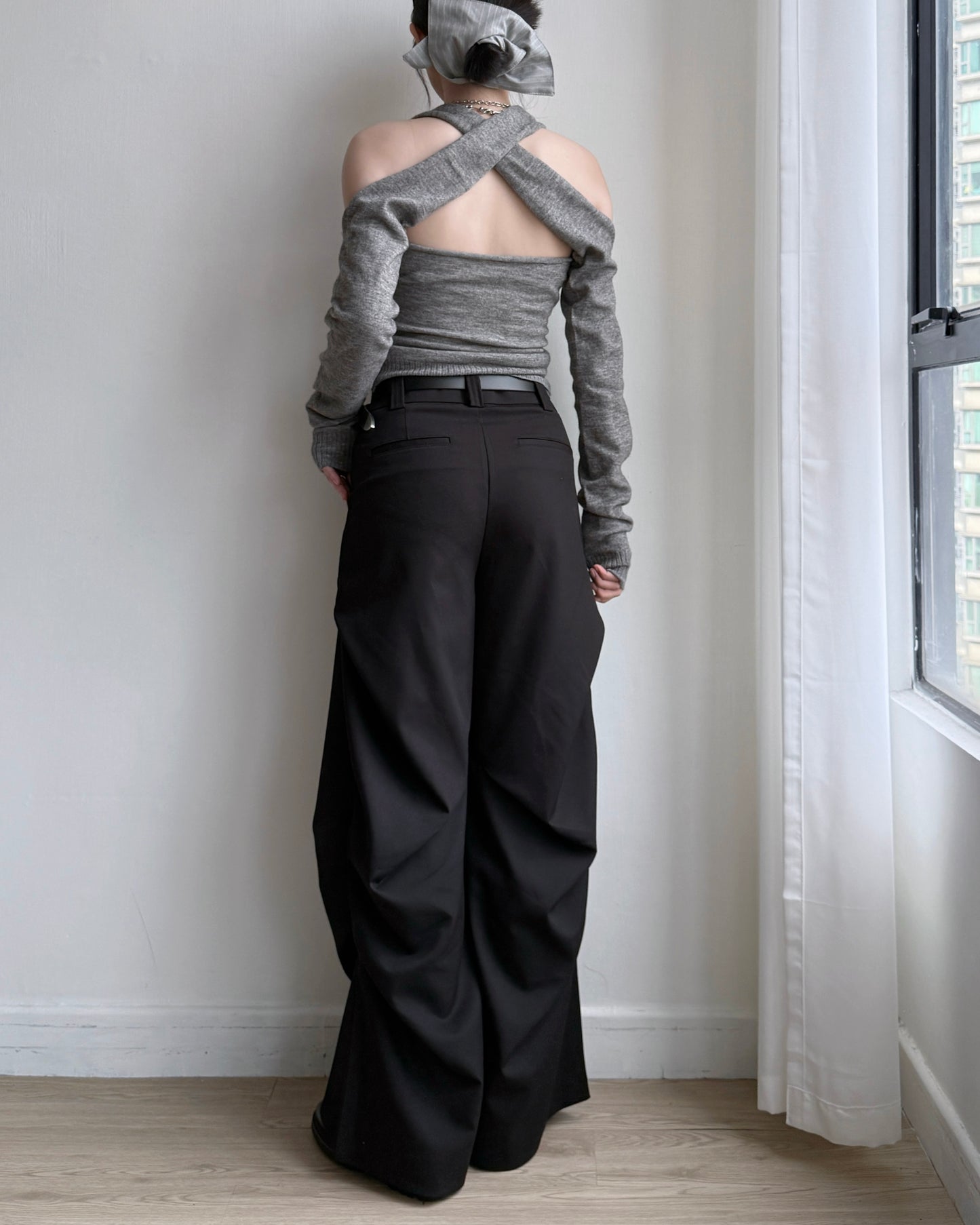 PT075 Eiffel Pants - Black