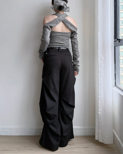 PT075 Eiffel Pants - Black