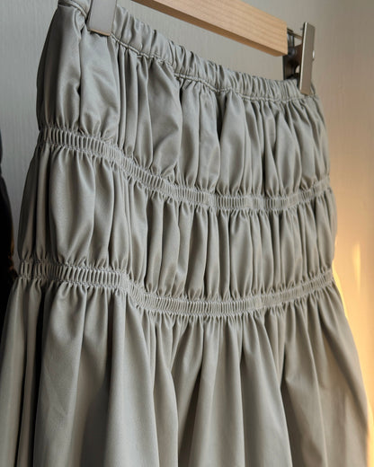 SK212 Maren Skirt - Beige | Charcoal